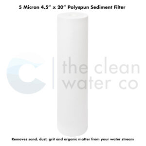 4.5 x20 5um polyspun sediment